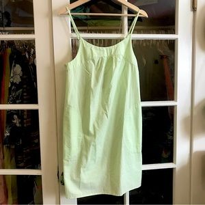 Patagonia Organic Cotton Seersucker Dress NWT